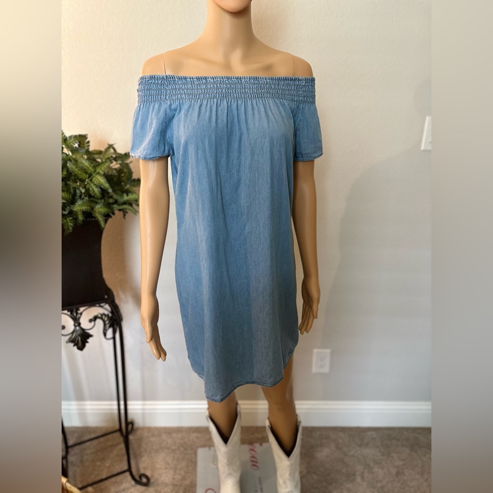 Women's lightweight denim dress- Size Small